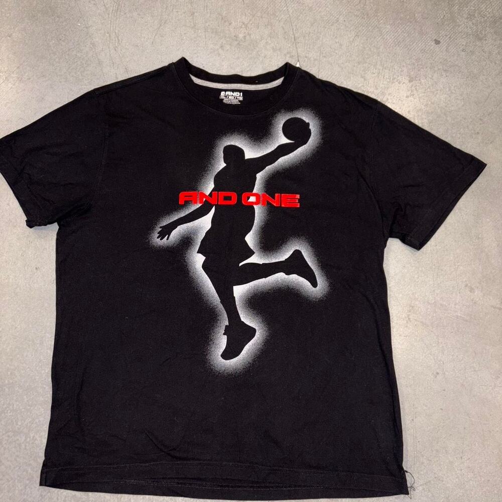 Black and red and1 basketball